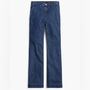 JCREW Denim Trouser Pants in Coastal Navy - 28